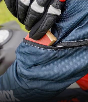 Rynox Frontier Pro Offroad Jersey quick access pocket